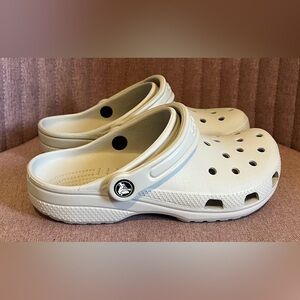 CROCS Kids light gray shoes. NEW, NEVER WORN